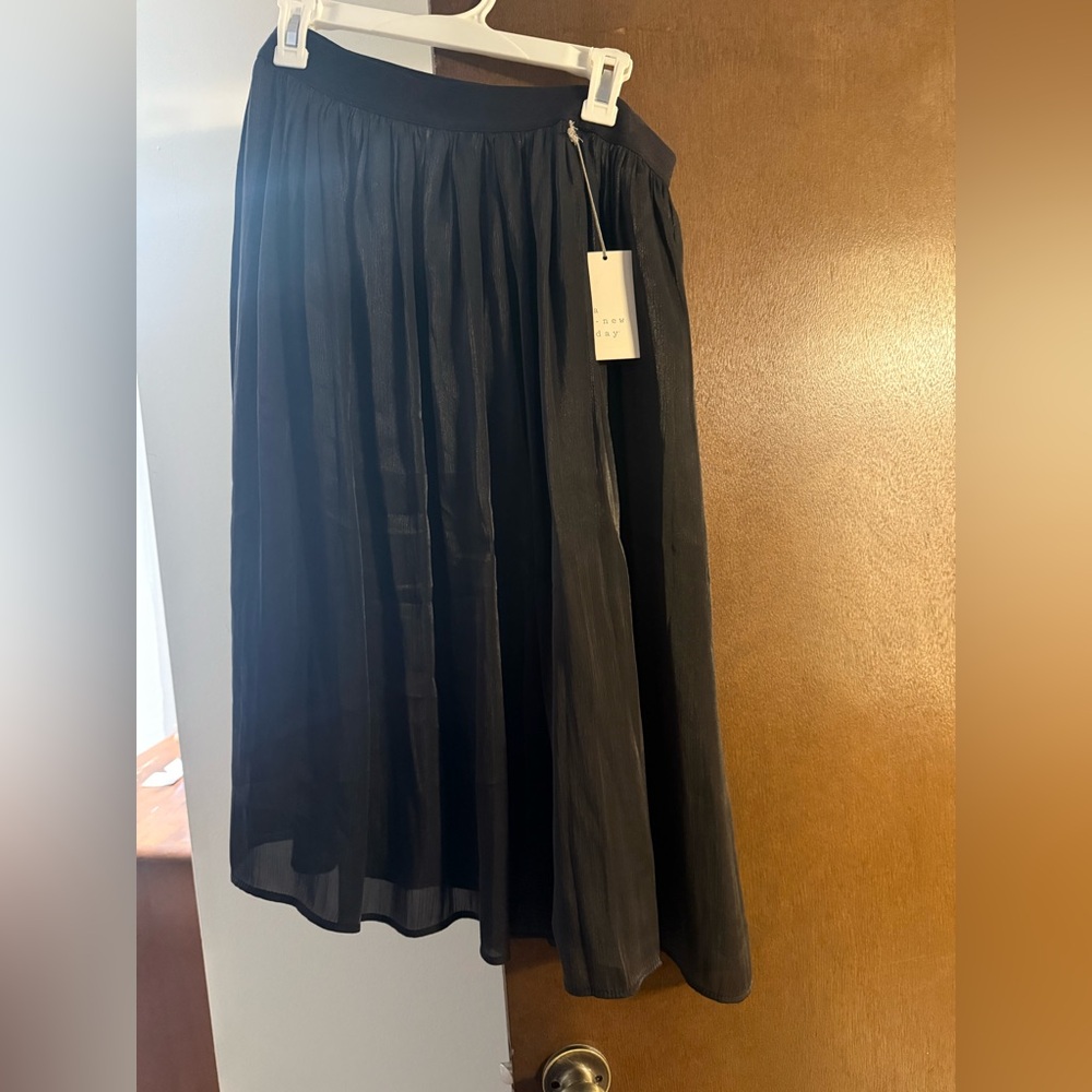 Black Midi Skirt